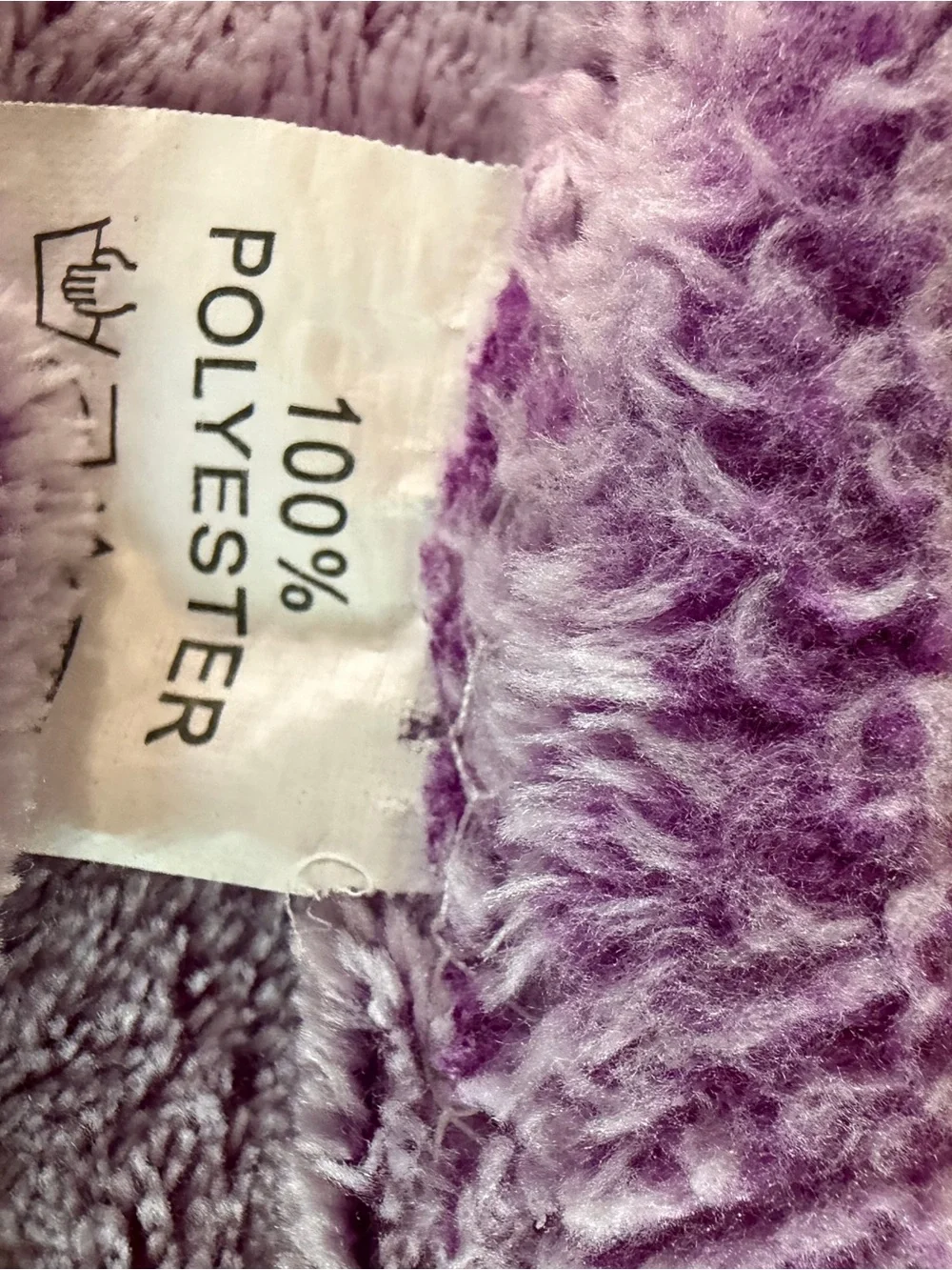 Cozy Glow-in-the-Dark Purple Celestial Fleece Throw Blanket – Moon & Stars